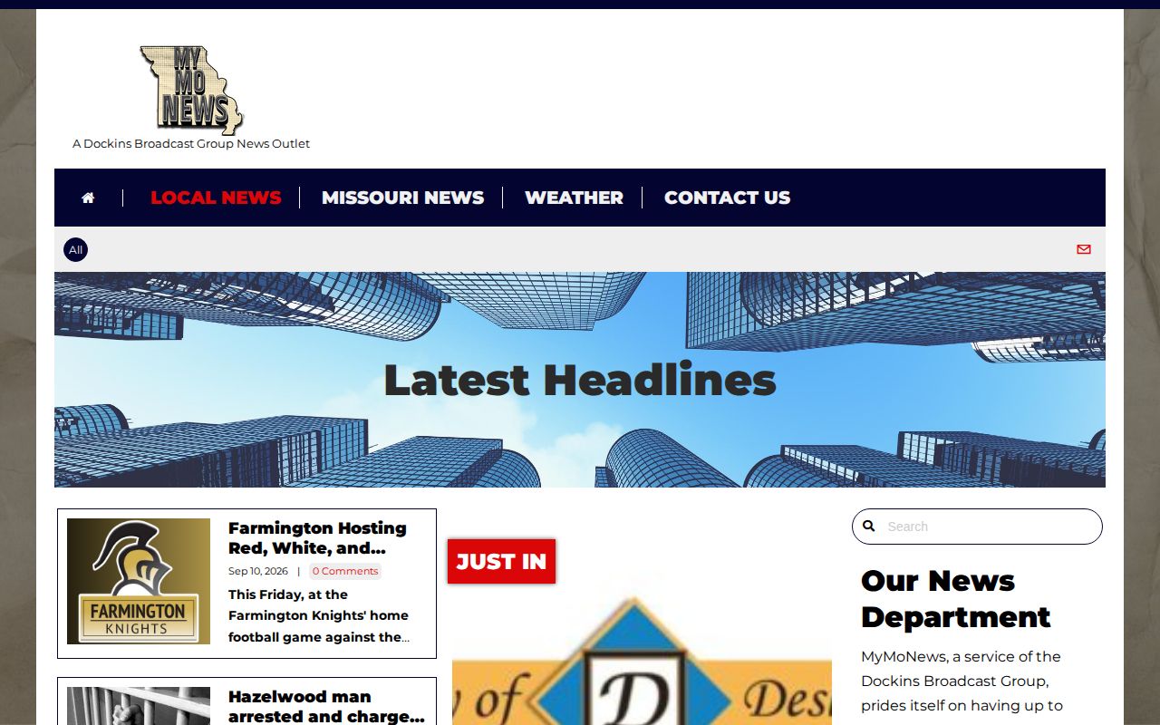 MyMoNews regional Missouri local-news page